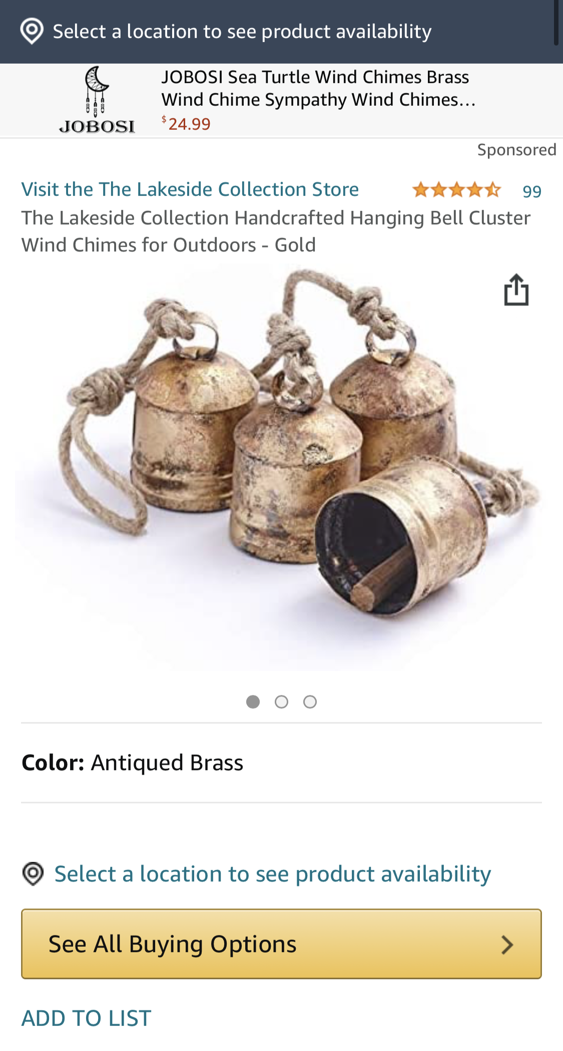Stores that sell bells store